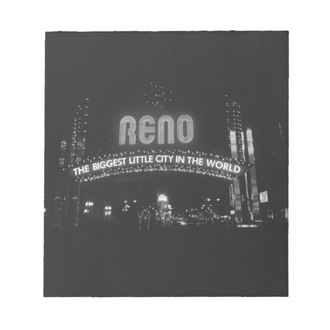 Renos stad anteckningsblock (Framsida)