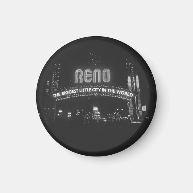 Renos stad magnet (Framsidan)