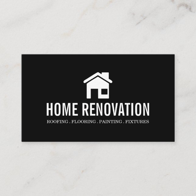 Renovering av hemmet visitkort (Framsida)