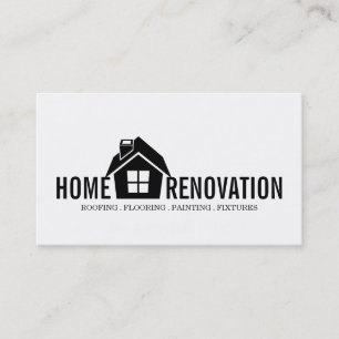 Renovering av hemmet visitkort