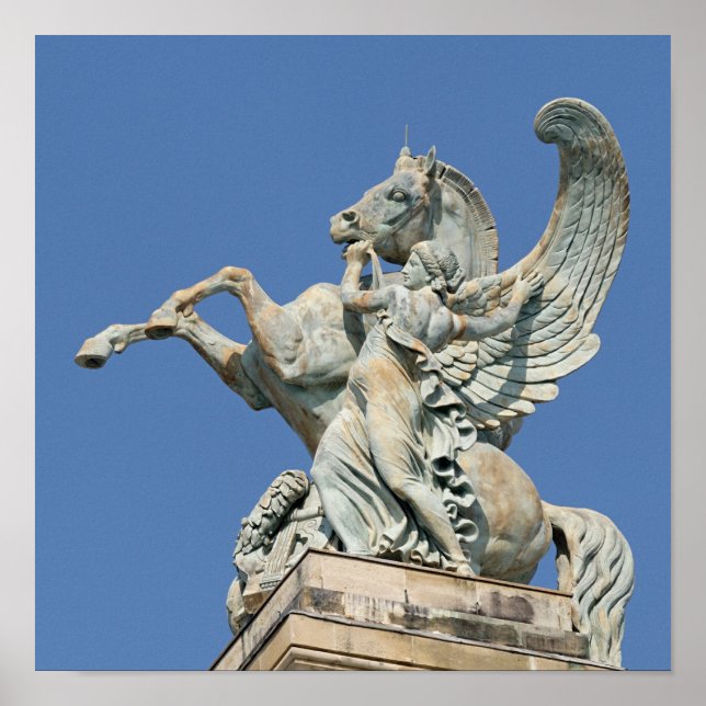 Renown Holding Back Pegasus Poster (Framsidan)