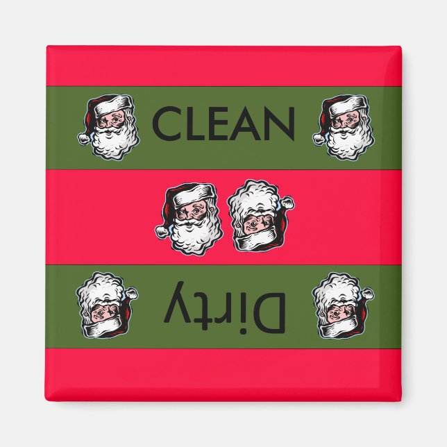 Renren, smutsig jul, Dishwasher Magnet (Framsidan)