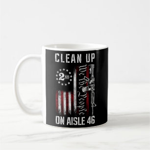 Rensa Aisle 46 Vi, People American Flagga A Kaffemugg
