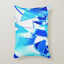 Rensa blå bildklipp som vrids oregelbundet