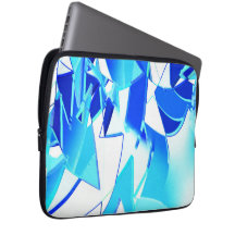 Rensa blå bildurklipp som vrids oregelbundet