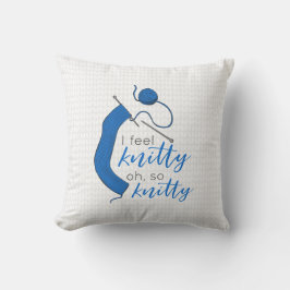 Rensa blå jag känner Knitty.. Kudde