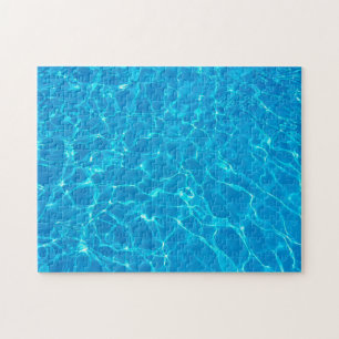 Rensa Blue Vatten Jigszle Puzzle Pussel