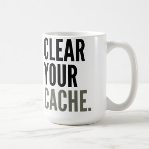 Rensa cachen. Mugg