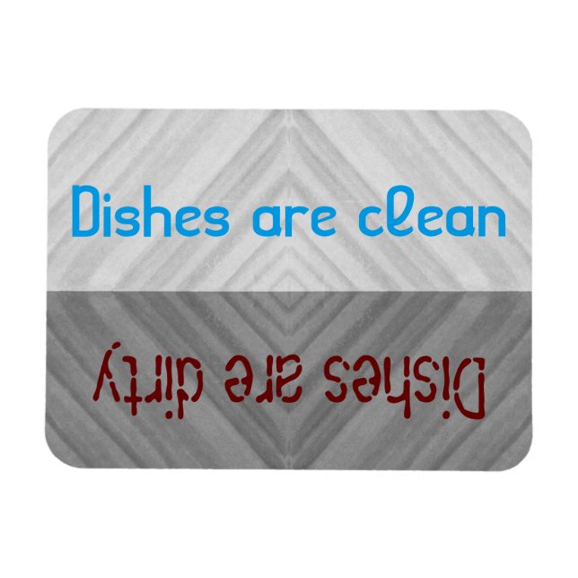 Rensa | Dirty Dishwasher Magnet (Horisontell)
