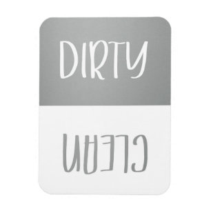 Rensa Dirty Dishwasher Magnet Sign