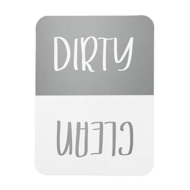 Rensa | Dirty Dishwasher Magnet Sign (Vertikal)