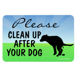 Rensa efter Hund magnetiska signering Magnet