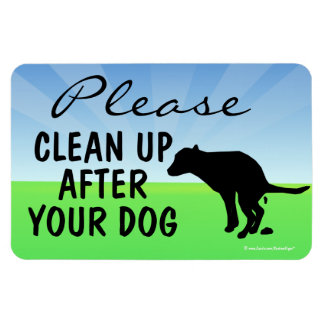 Rensa efter Hund magnetiska signering Magnet