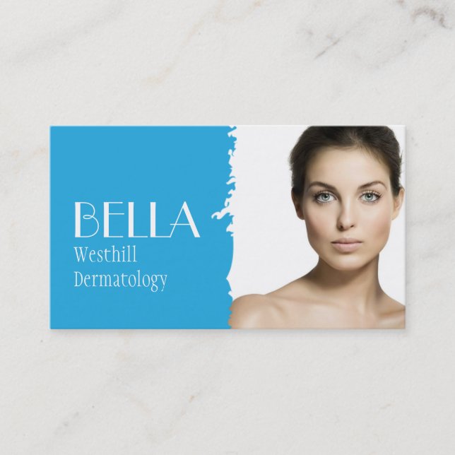 Rensa huden Dermatolog Frasmassage Spa Visitkort (Framsida)