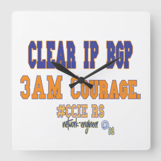 Rensa IP BGP - 3AM Mod Fyrkantig Klocka