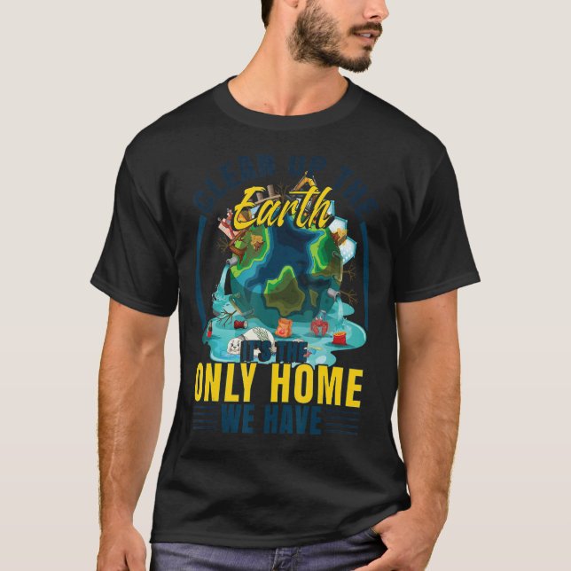 Rensa jorddagen t shirt (Framsida)