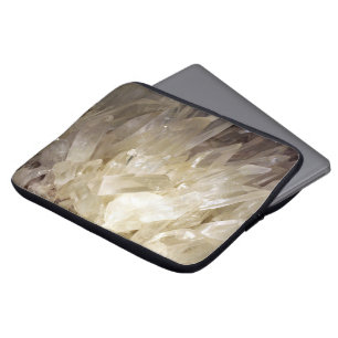 Rensa kvartsparter för energigrafik för elegant laptop fodral