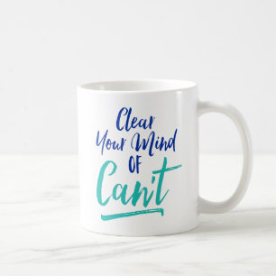 Rensa minnet av kan inte kaffemugg