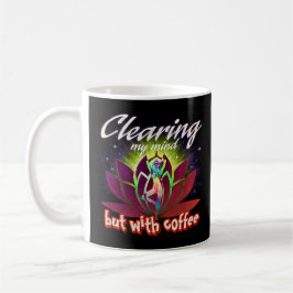 Rensa Mitt Sinne Men Med Kaffefunny Yoga Mugg