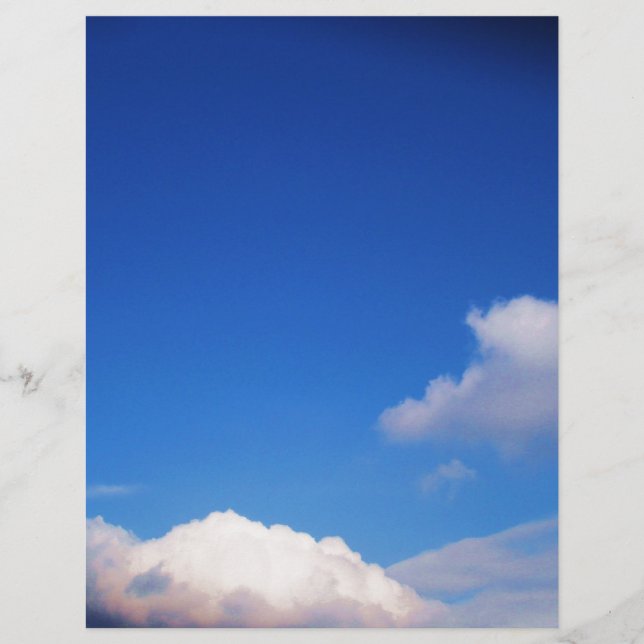 Rensa moln av Blå himmel & White (Framsida)