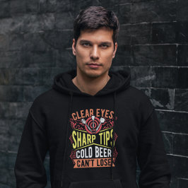 Rensa Ögon Vassa tips Kallet Öl kan inte gå förlor Hoodie