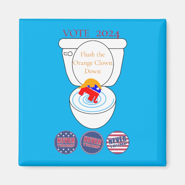 Rensa Orangen nära Thunder_Cove Magnet (Framsidan)