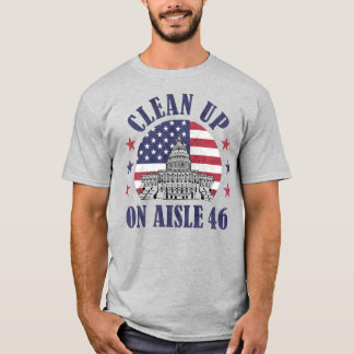 Rensa på Aisle 46 Anti-Biden Impeach 46 T-Shirt