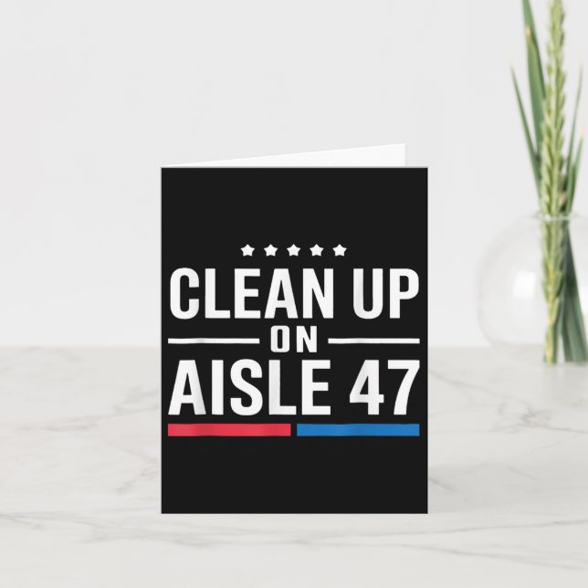 Rensa på Aisle 47 Kort (Framsida)
