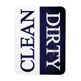 Rensa smutsig indigo-diskmaskin magnet