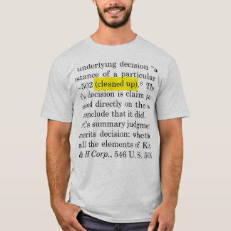(rensad) i Brownback mot Kung T Shirt