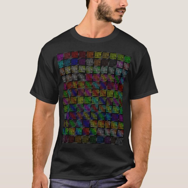 Rensad samling av SpaceTime Rand T Shirt (Framsida)
