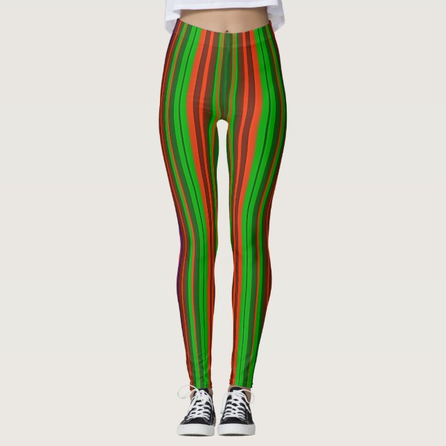 Rensade baljor ~Julgranar ~ Leggings (Framsida)