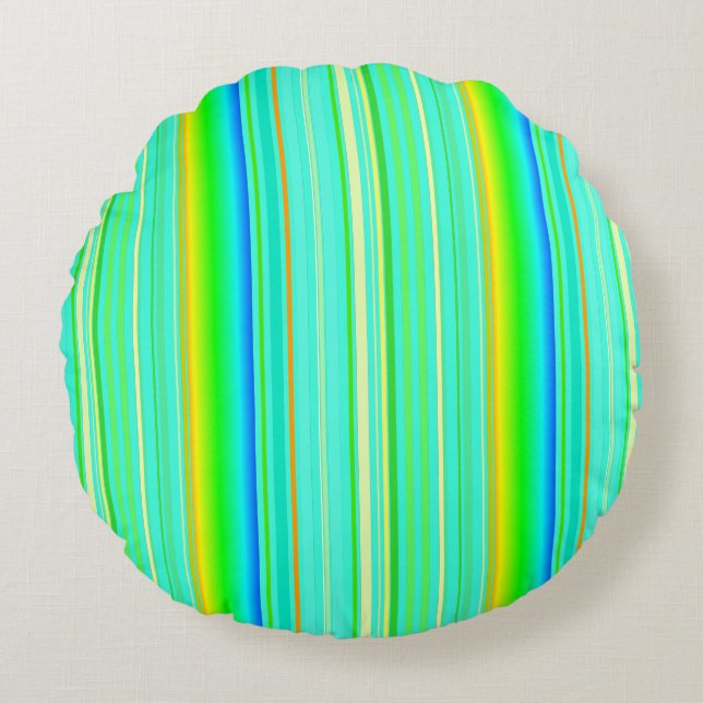 Rensat lodrät från originalet till grönt rund kudde (Framsidan)