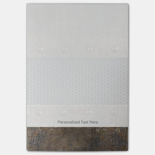 Rensning av metall post-it block