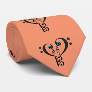 Rensningsnota Tie-Bass Clef-Treble Clef Slips