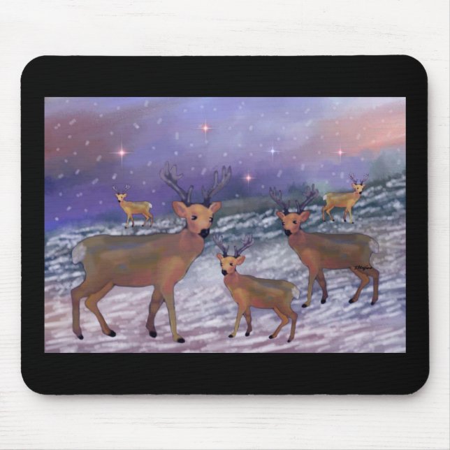 RenSnowfall Mousepad Musmatta (Framsidan)