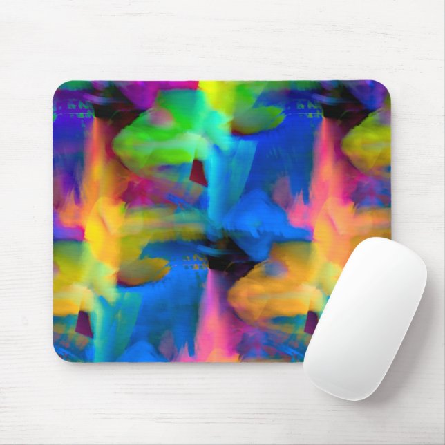 Renspenseldrag för mycket färgad i digitalt format musmatta (Med mus)