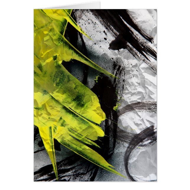 Renspenseldrag för struktur-uttryck hälsningskort (Framsidan)