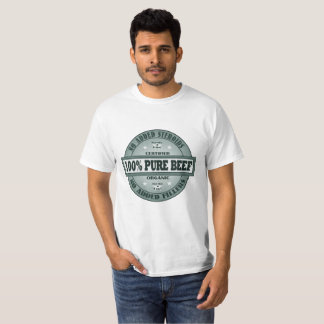 Rent All naturligt nötkött Tee Shirt
