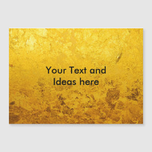 RENT BLADGULDmönster + dina text/idéer