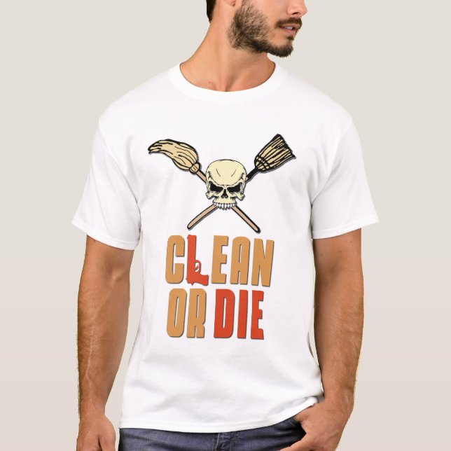 Rent eller matris t-shirt (Framsida)
