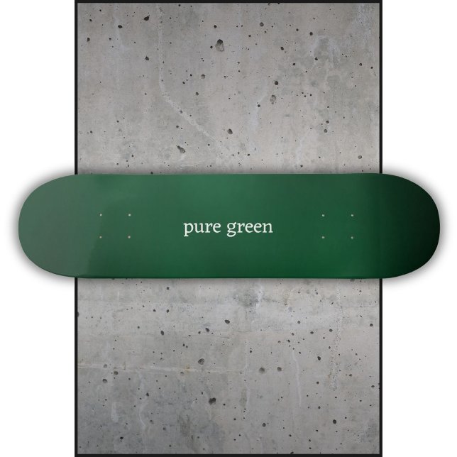 Rent grönt, elegant färggradient mini skateboard bräda 18,5 cm (Skapare uppladdad)