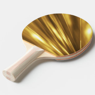 RENT GULD- mönster/guld- sken Pingisracket