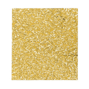 RENT GULD- Splattermönster + din text Anteckningsblock