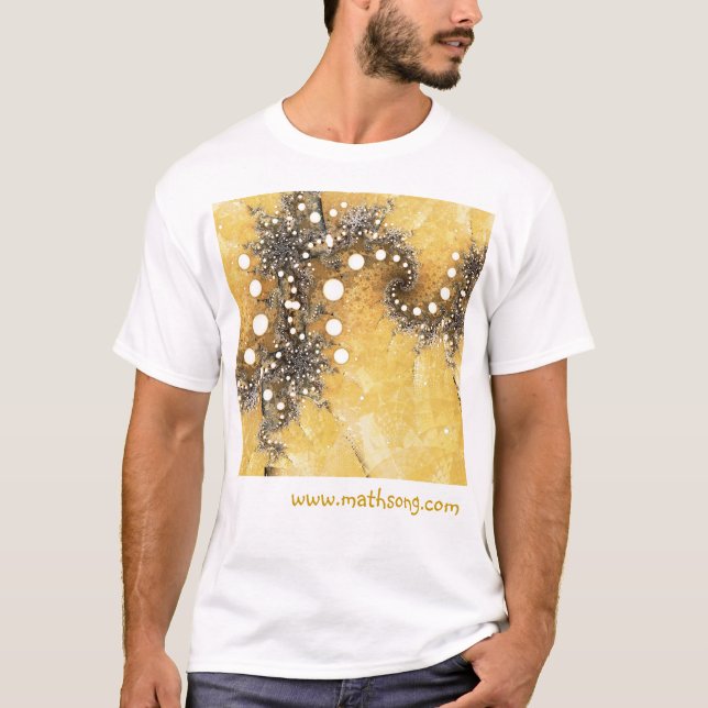 Rent guld t-shirt (Framsida)