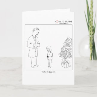 "Rent" helgdag för kol Helgkort