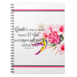 Rent hjärta anteckningsbok