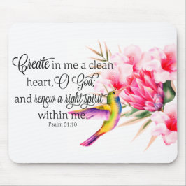 Rent hjärta musmatta