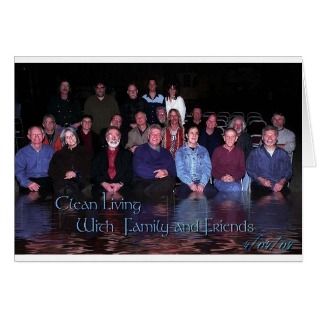 Rent liv nr 2 hälsningskort (Framsidan Horizontal)