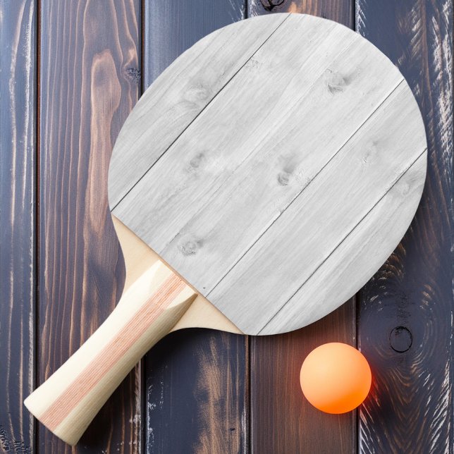 Rent Ljusgrått Trä Pingisracket (Skapare uppladdad)